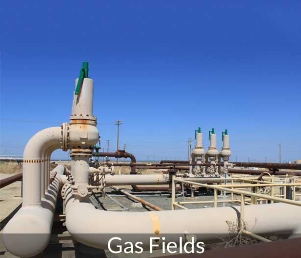 gas fields